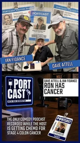 daveattell Instagram post about Comedy podcast clip