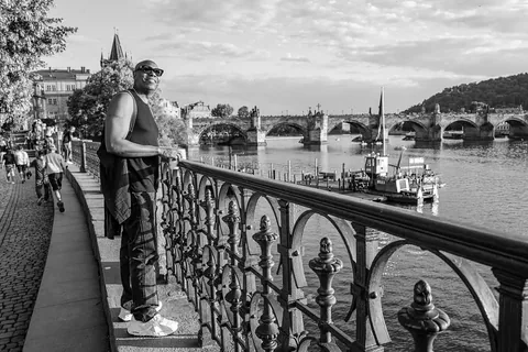 davechappelle Instagram post about Prague travel experience