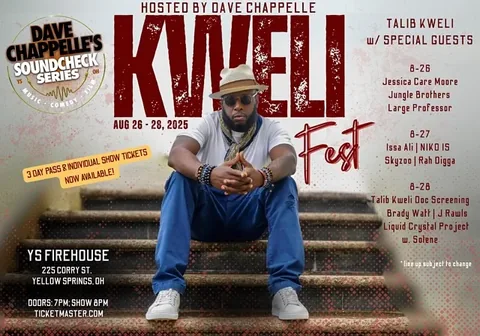 davechappelle Instagram post about YS Firehouse music event