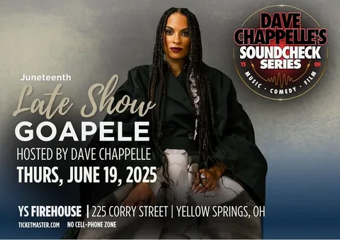 davechappelle Instagram post about Live music event