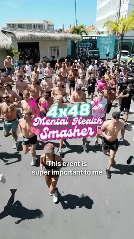 davedriskell Instagram post about Mental health fundraising event