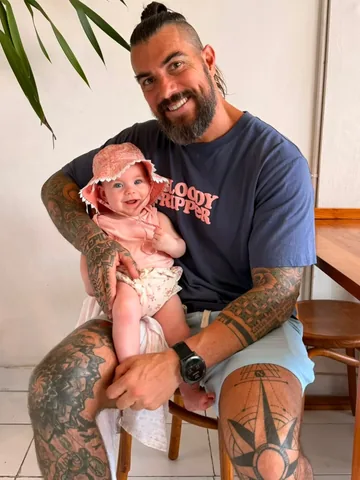 davedriskell Instagram post about Parenthood and work life balance