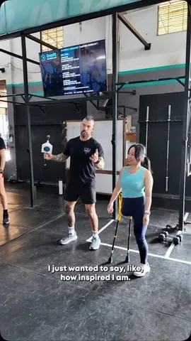 davedriskell Instagram post about Adaptive fitness