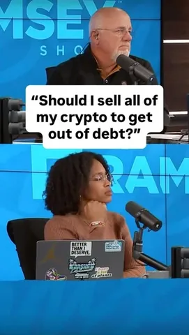 daveramsey Instagram post about Debt and investments