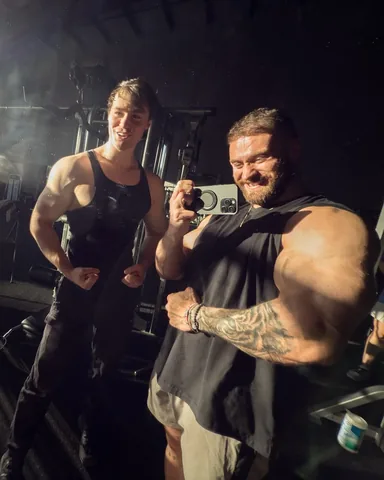 davidlaid Instagram post about Gymshark LIFT Miami event