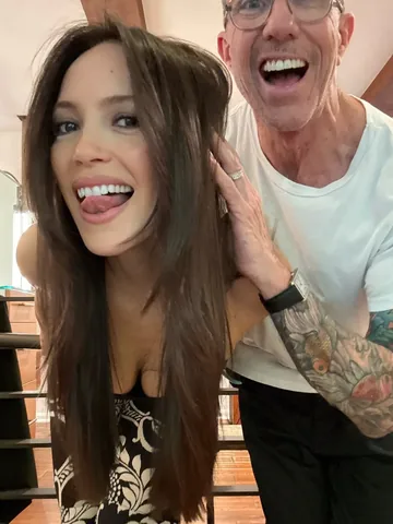 davinapotratz Instagram post about Hair styling
