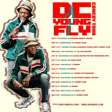 dcyoungfly Instagram post about Comedy performance