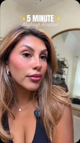 deanndranunnery Instagram post about Quick makeup routine