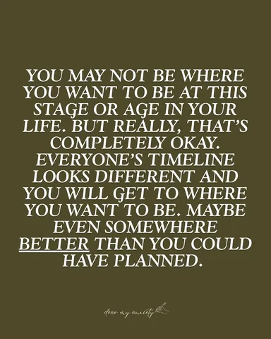 dearmyanxiety Instagram post about Hope and personal progress