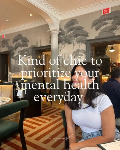 dearmyanxiety Instagram post about Social media trend