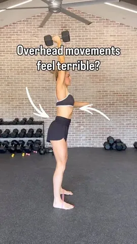 deliciouslyfitnhealthy Instagram post about Overhead movement technique