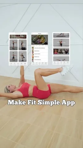 deliciouslyfitnhealthy Instagram post about Make Fit Simple app launch