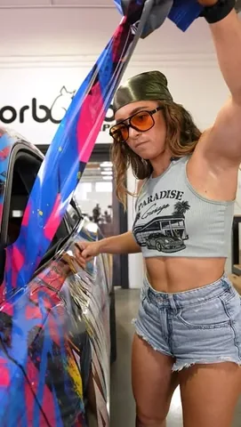 demibagby Instagram post about Racing preparation