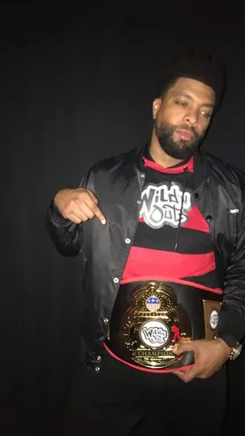 deraydavis Instagram post about Comedy performance promotion