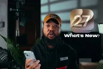 dessy_ocean Instagram post about IOS 27 installation advice
