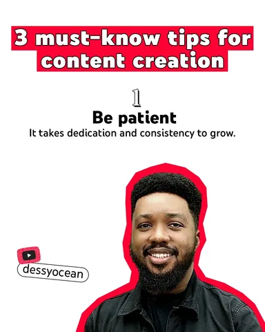 dessy_ocean Instagram post about Content creation