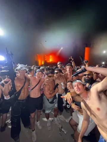 devinbernardo Instagram post about Rave culture