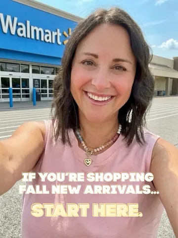 diamondgirlsdiary Instagram post about Walmart fall fashion