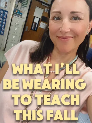 diamondgirlsdiary Instagram post about Teacher fall outfits