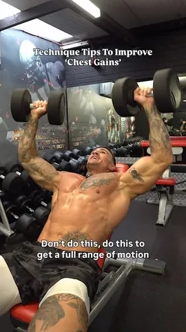 dickersonross Instagram post about Chest training