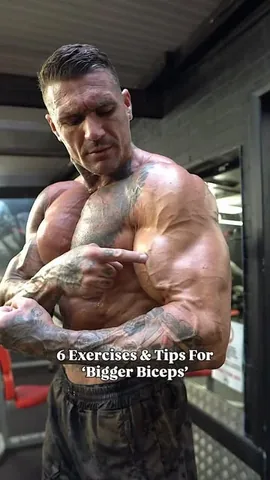 dickersonross Instagram post about Biceps workout