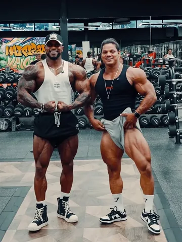 dikshant_kathayat Instagram post about Training with a bodybuilding professional