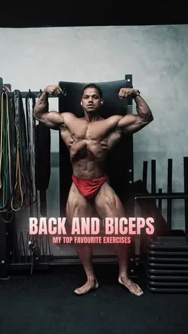 dikshant_kathayat Instagram post about Back and biceps training