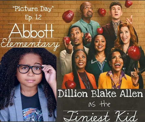 dillionblakeallen Instagram post about Abbott Elementary episode promotion