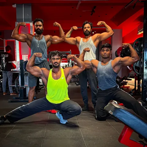 dinesh_narayanan_ Instagram post about Team training