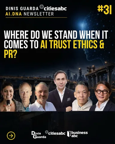 dinisguarda_ Instagram post about AI trust and ethics