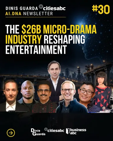 dinisguarda_ Instagram post about AI and entertainment