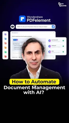 dinisguarda_ Instagram post about AI document management