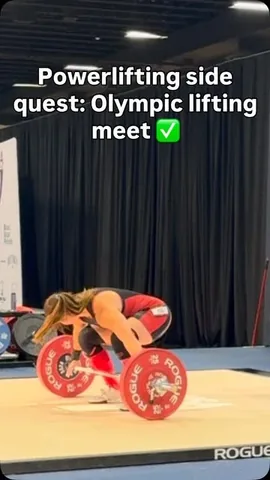 djessicabuettner Instagram post about Olympic lifting competition recap