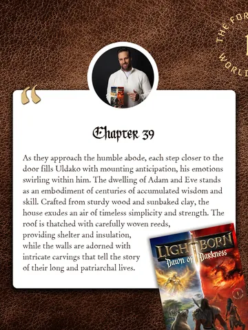 dlm_christianlifestyle Instagram post about Lightborn book promotion