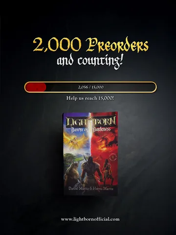 dlm_christianlifestyle Instagram post about Lightborn preorder campaign