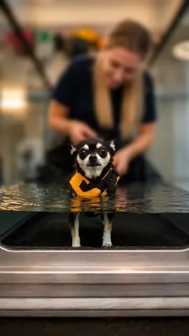dolly_pawton Instagram post about Dog hydrotherapy and health