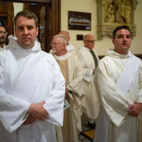 dominickjeanop Instagram post about Priestly ordination