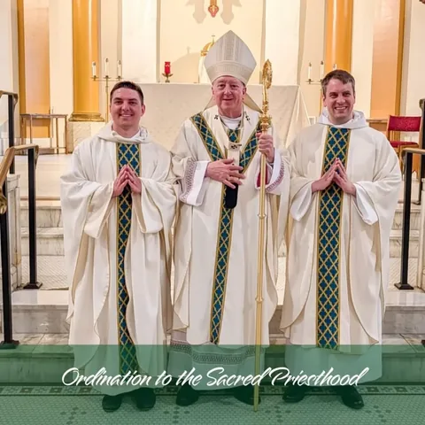 dominickjeanop Instagram post about Priestly ordination
