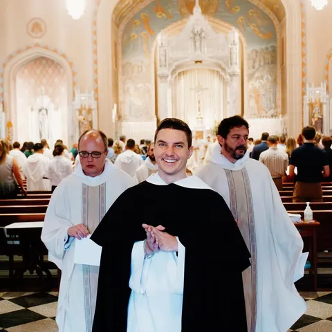 dominickjeanop Instagram post about Solemn profession of vows