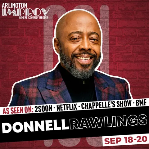 donnellrawlings Instagram post about Comedy tour promotion