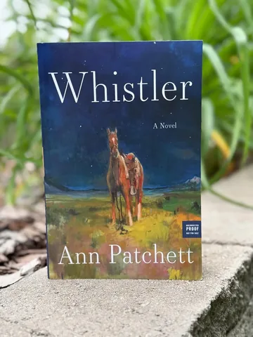 downtogetthefictionon Instagram post about Whistler book club selection