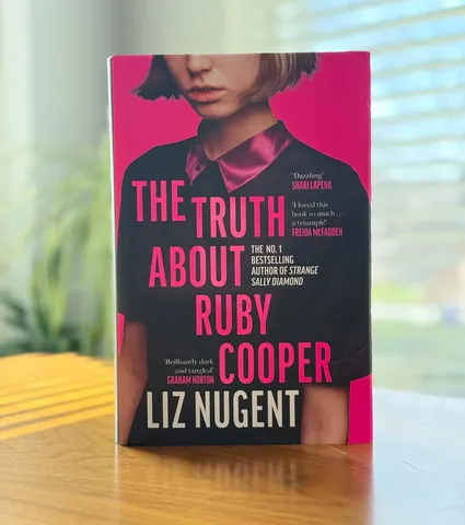 downtogetthefictionon Instagram post about The Truth About Ruby Cooper book purchase
