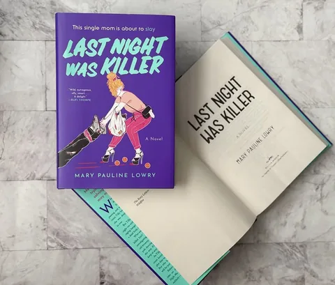 downtogetthefictionon Instagram post about Last Night Was Killer giveaway