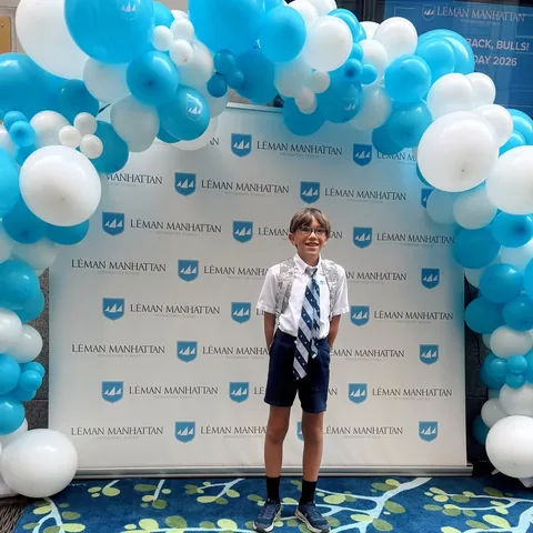 downtownchicmoms Instagram post about Back to school family moment