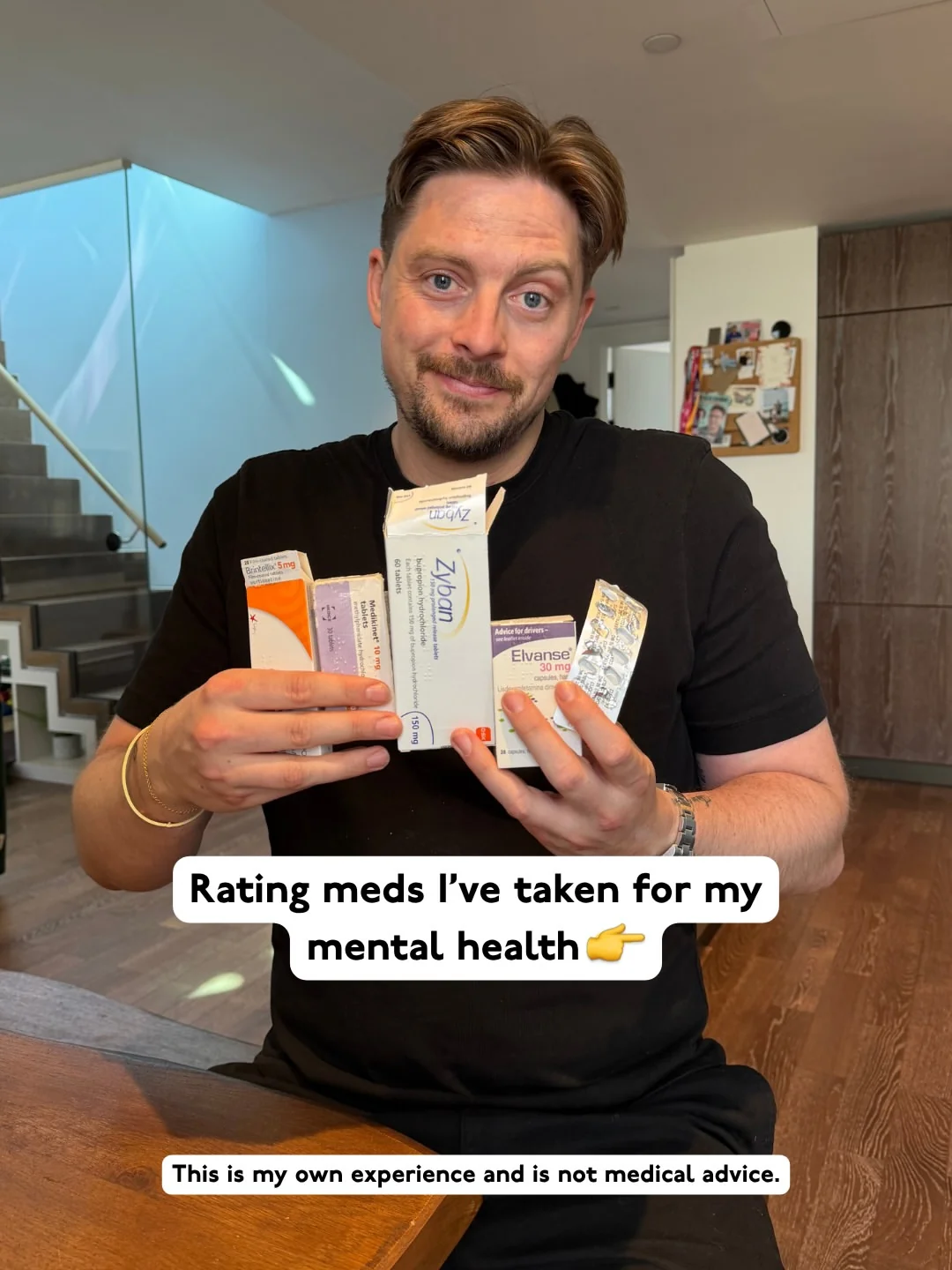 dralexgeorge Instagram post about Mental health medication