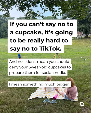 drbeckyatgoodinside Instagram post about Parenting boundaries