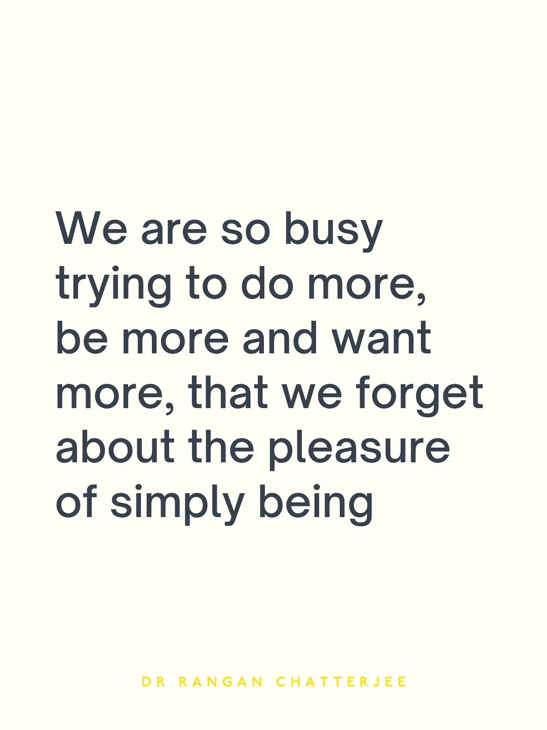 drchatterjee Instagram post about Mindfulness