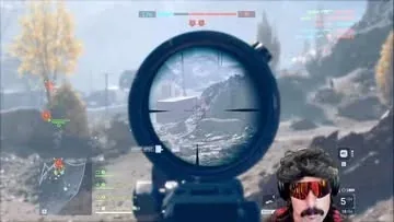 drdisrespect Instagram post about Battlefield 6 gameplay
