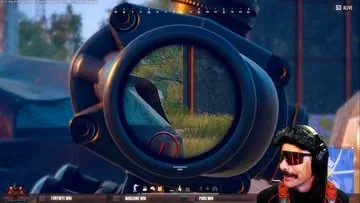drdisrespect Instagram post about Comedic reaction