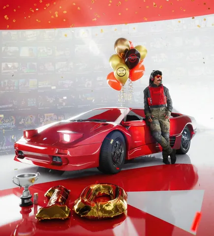 drdisrespect Instagram post about Creator audience milestone